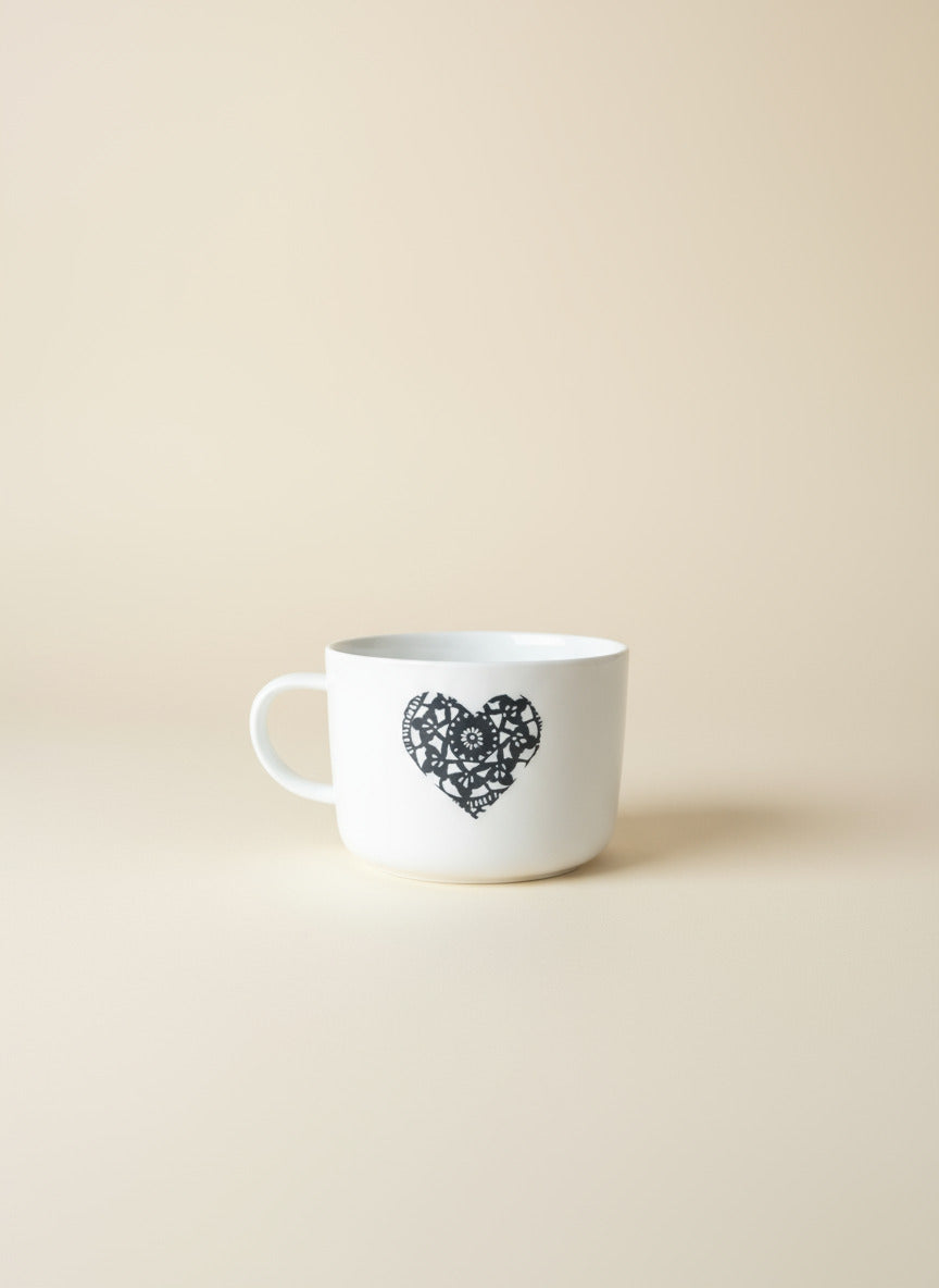 Black Heart Fat Cup