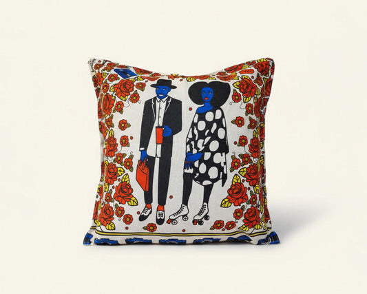 White Wedding Pillow Cover