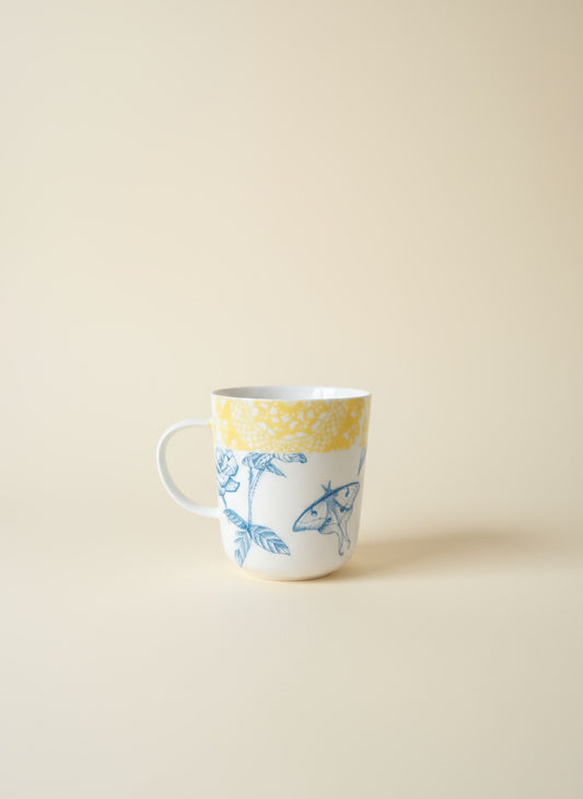 Yellow and Blue Mug